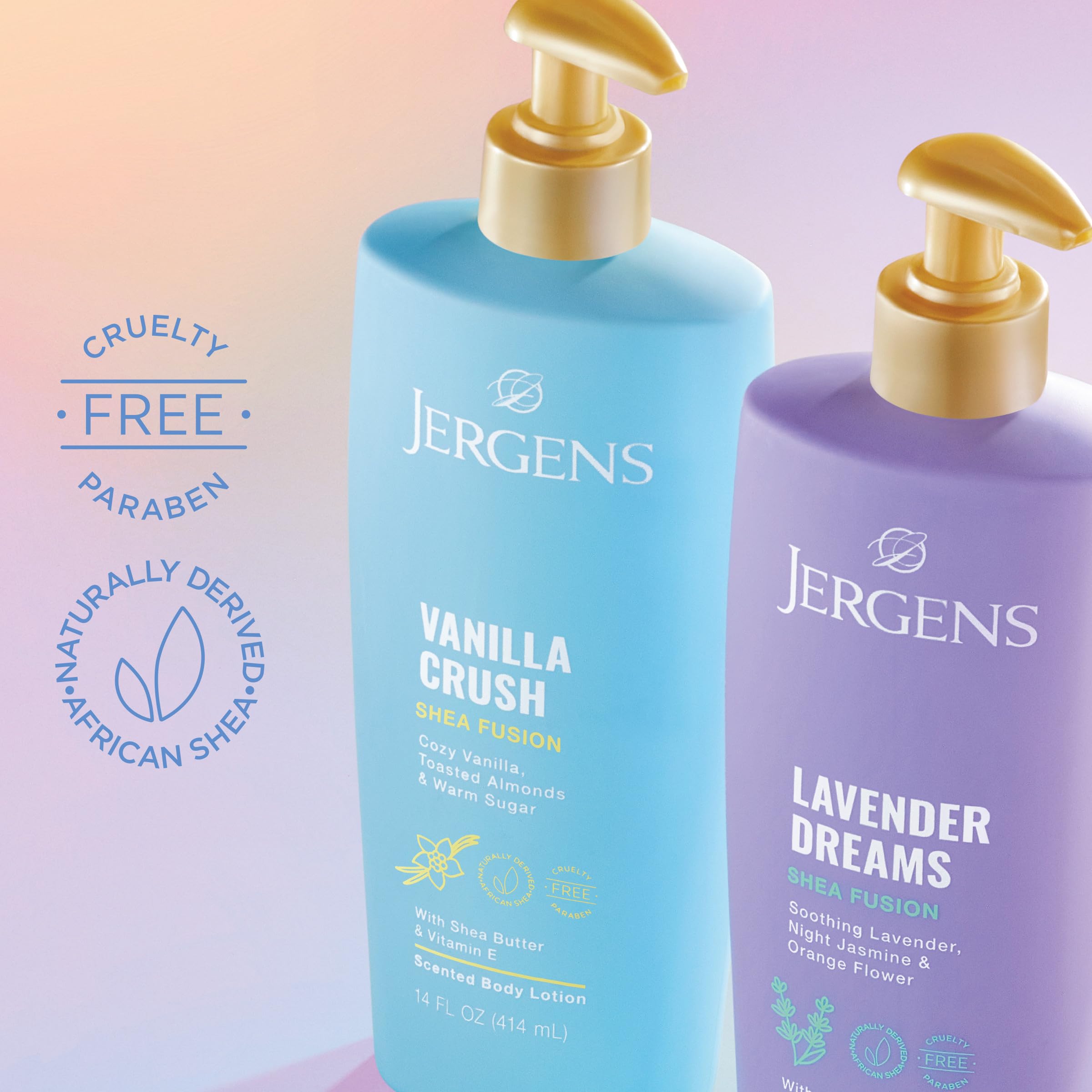 Amazon.com : Jergens Shea Fusion Body Lotion Dual Pack